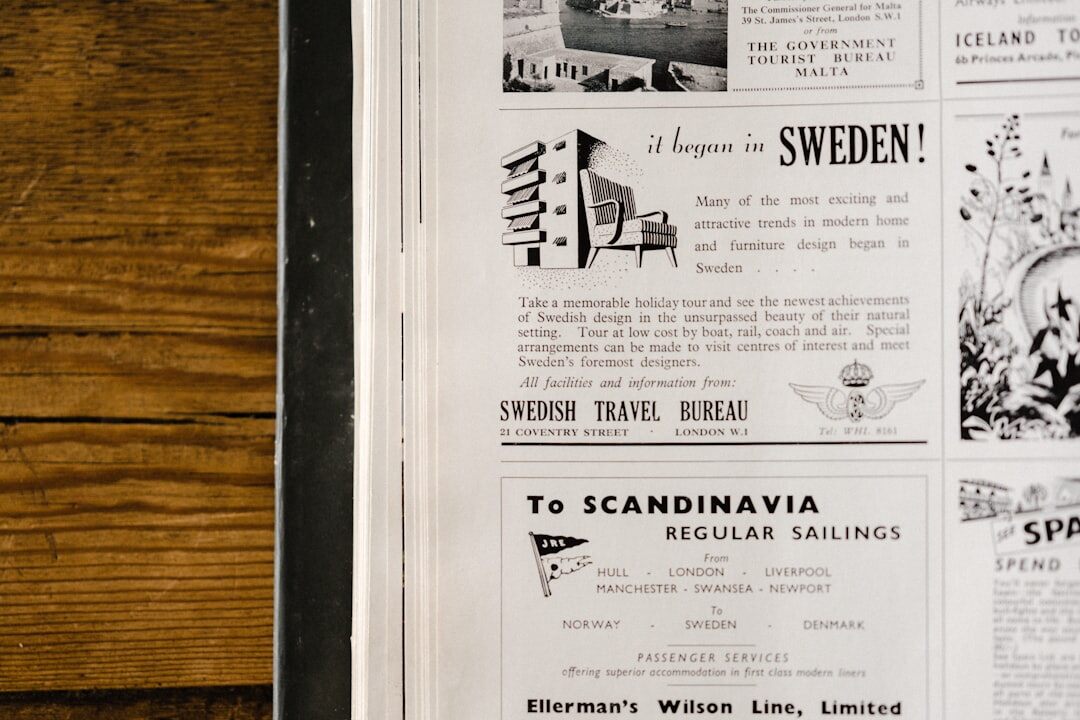 old magazine ad